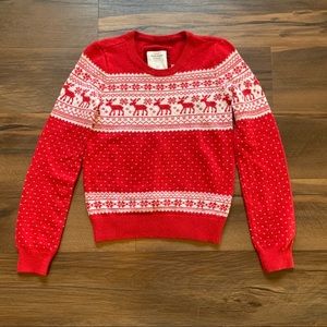 Vintage Abercrombie & Fitch Christmas Sweater